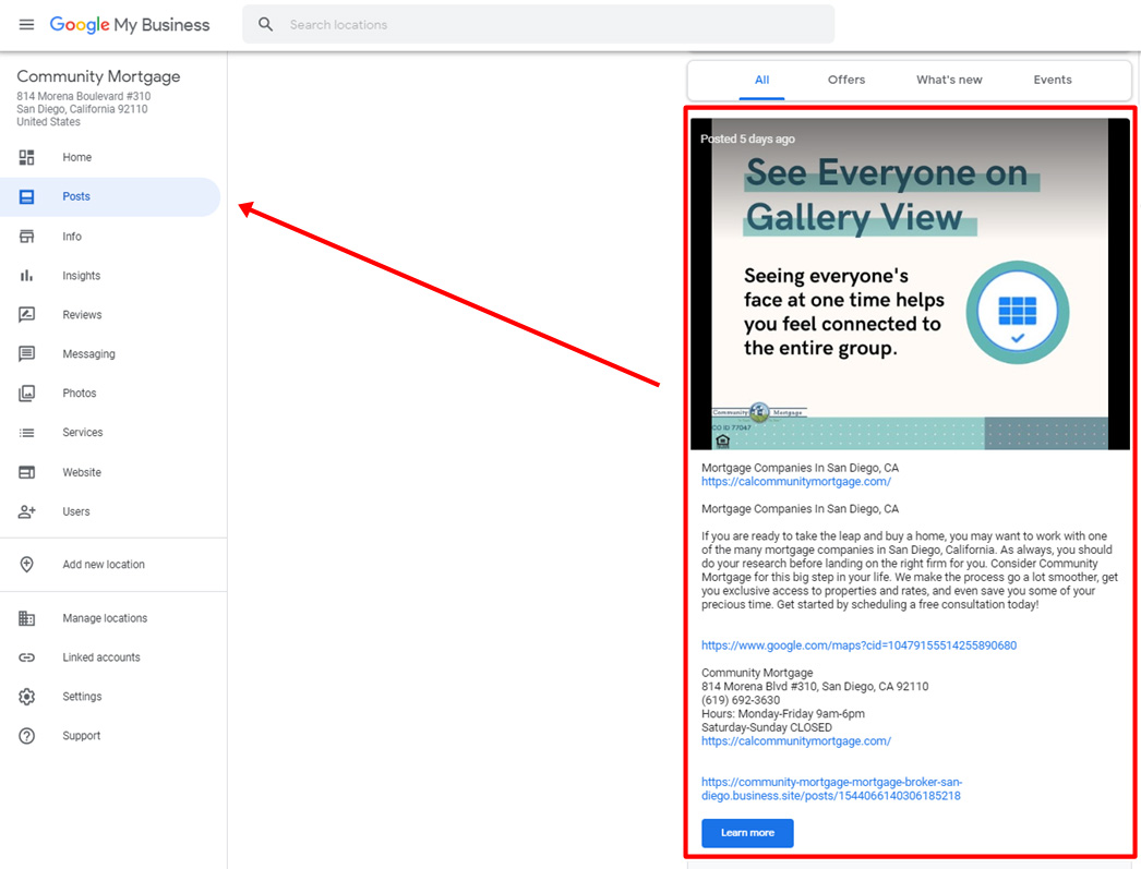 Google Posts